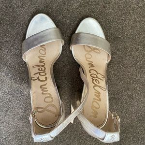 Sam Edelman Gold Heeled Sandal